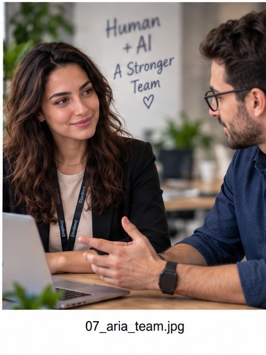 Human and AI collaboration